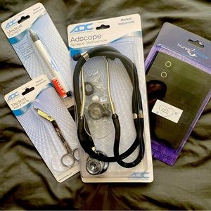 Medical instruments set for nurse